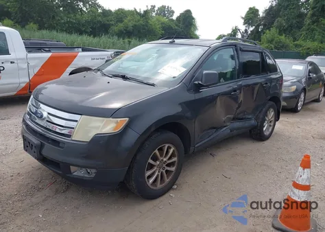 2007 Ford Edge Sel z USA, uszkodzony, nr VIN 2FMDK38C27BA80014